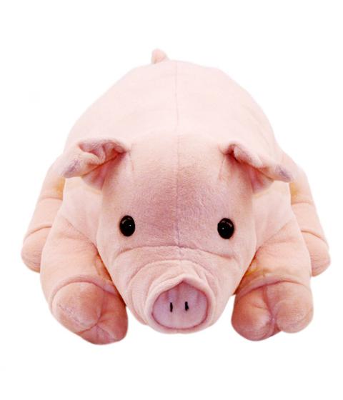 Porco Rosa Deitado 29 Cm Pel cia Fazendinha Porquinho Fofy Toys porco-rosa-deitado-29-cm-pel-cia-fazendinha-porquinho-fofy-toys