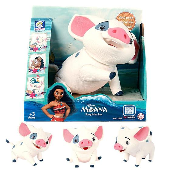 Imagem de Porquinho Pua de Vinil Perfumado Moana Disney Articulado