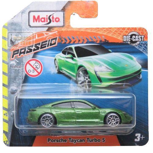 Imagem de Porsche Taycan Turbo S - Fresh Metal - 1/64 - Maisto