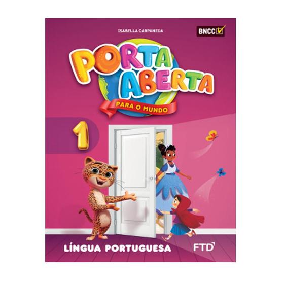 Imagem de Porta Aberta Lingua Portuguesa 1 Ano