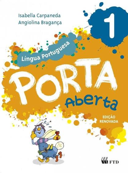 Imagem de Porta Aberta - Língua Portuguesa - 1º Ano - Conjunto - Cursiva