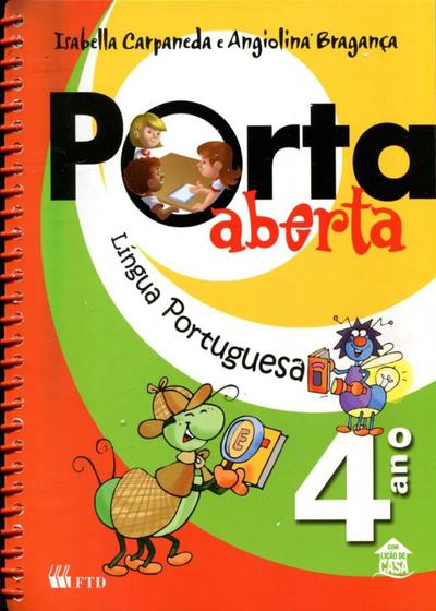 Imagem de Porta Aberta - Língua Portuguesa - 4º ano - FTD