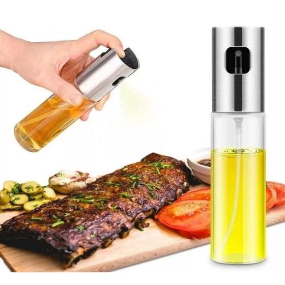 Imagem de Porta azeite de vidro 100ml spray para cozinha