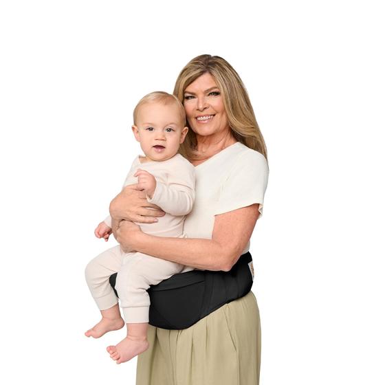 Imagem de Porta-Bebê Ergobaby Hip Seat com Armazenamento - 6 a 48 Meses - Ônix