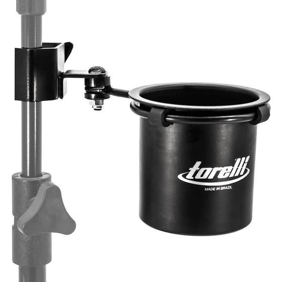 Imagem de Porta Bebidas Torelli TSC81 com Clamp pra apoiar copos, squeeze, latas, garrafas na estante