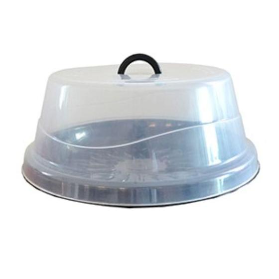 Porta Bolos Boleira Grande Com Tampa E Prato 31Cm - Branca Menor preço em Porta Bolos Boleira Grande Com Tampa E Prato 31Cm - Branca