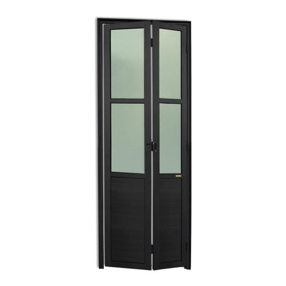 Imagem de Porta Camarão Meia Lambril Meia Vidrão Linha 25 Vidro Boreal 210cm x 60cm Brimak