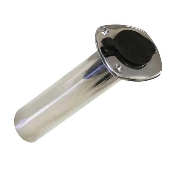 Imagem de Porta Caniço com Tampa e ângulo de 30 Graus Inox