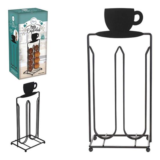 Porta Cápsula Dolce Gusto 16 Cápsulas - Art House Menor preço em Porta Cápsula Dolce Gusto 16 Cápsulas - Art House