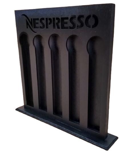 Imagem de Porta Cápsulas Nespresso Com Base Preto 25 Cápsulas - MAGALU