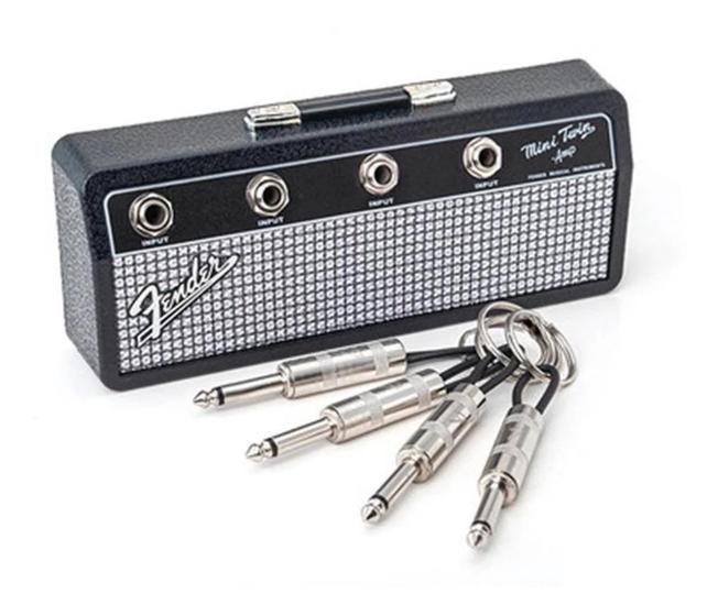 Imagem de Porta Chaves Chaveiro Amplificador Fender Com 4 Plugs P10