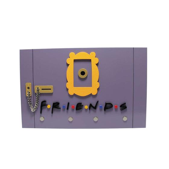 Porta Chaves de Madeira Porta Friends é boa?