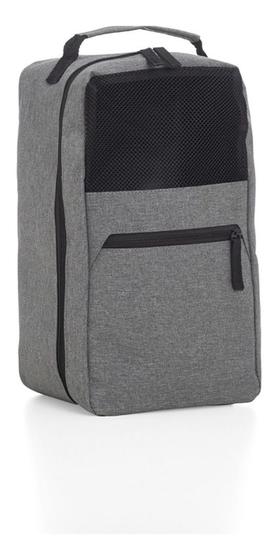Porta Chuteira Tenis Futebol Bolsa Mochila de Mão - Cinza Menor preço em Porta Chuteira Tenis Futebol Bolsa Mochila de Mão - Cinza