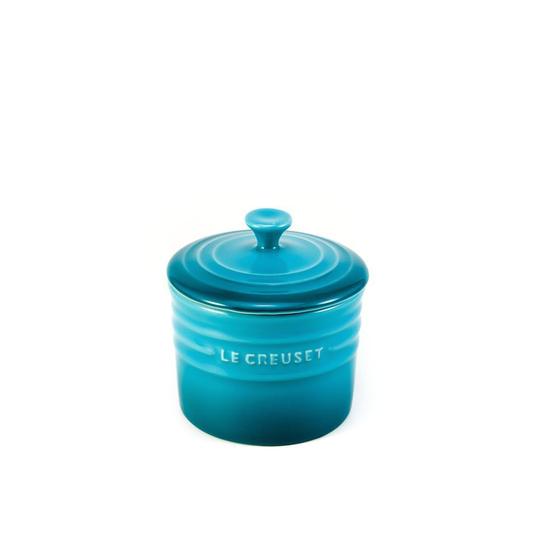 Porta Condim Cerâmica 200ml, Azul Caribe Oficial Le Creuset - Saleiro ...