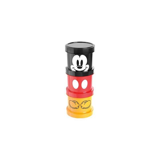 Imagem de Porta Condimentos com Tampa Rosca Mickey Mouse 3pçs 150ml -Plasutil