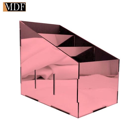 Imagem de Porta Controle em Acrilico com 3 Divisórias 14,5x9x13 Colorido