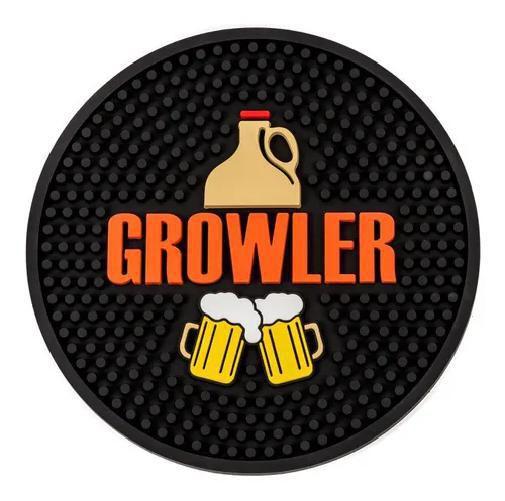 Imagem de Porta Copos Balde De Gelo Bar Mat Growler Preto