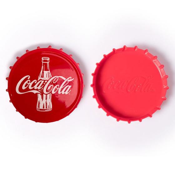 Porta Copos Coca Cola Vermelho e Branco 8,5cm - 6 unidades Menor preço em Porta Copos Coca Cola Vermelho e Branco 8,5cm - 6 unidades