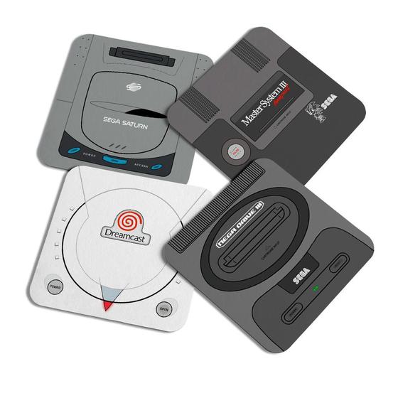 Imagem de Porta copos Gamer - Classic consoles Super Games SG c/ 4pç