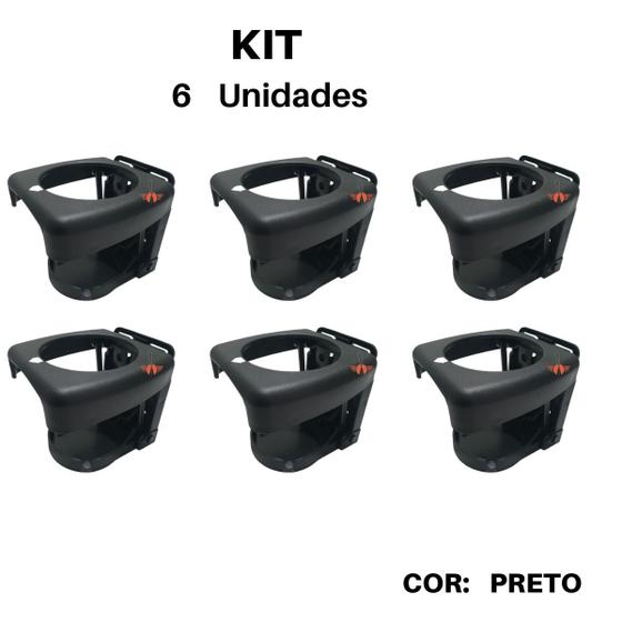 Imagem de Porta Copos Latas Dobrável Barco Ônibus Carros Kit 6 unid