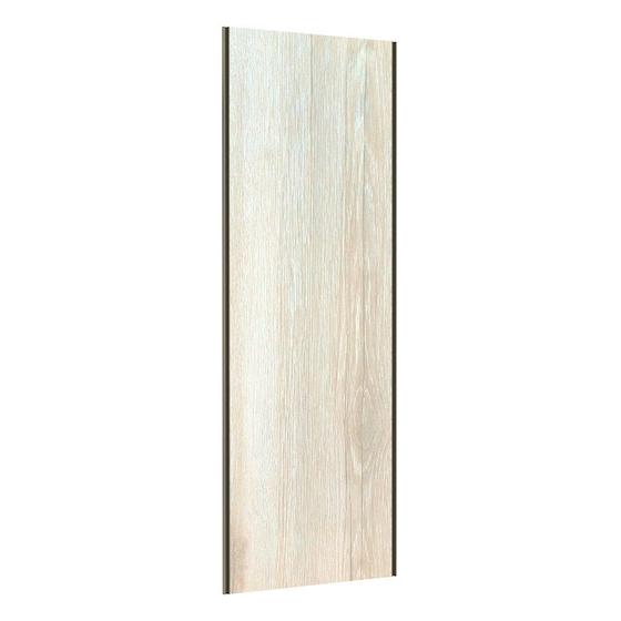 Imagem de Porta de Correr Closet 80cm com Puxador Perfil Inox sem Kit Ferragem Prime Luciane Móveis