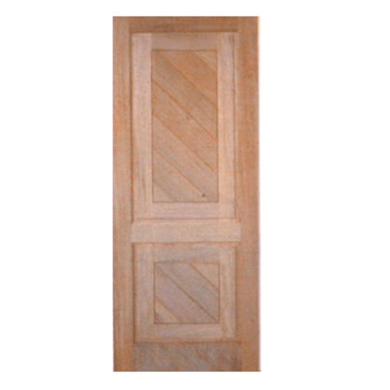 Imagem de Porta de Madeira CSMV 2 Diagonal Maciça Cedro Arana Casmavi