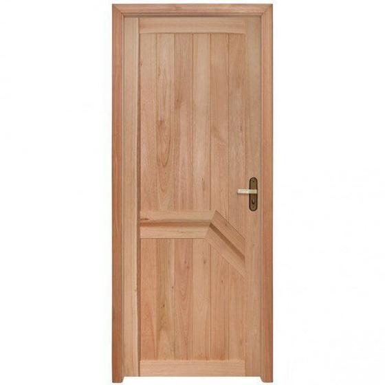 Imagem de Porta de Madeira Lambril 213x84cm com Batente 9,4cm EWK P13 M30 Rondosul