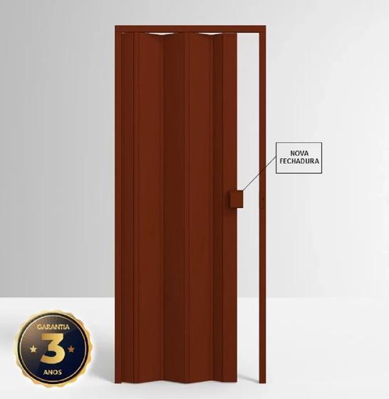 Menor preço em Porta de PVC Sanfonada 210x72cm Permatti