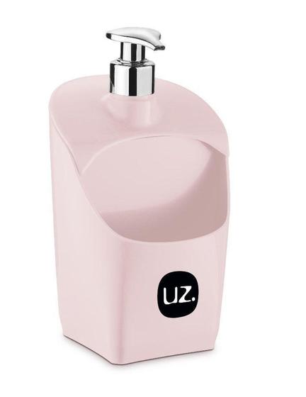 Imagem de Porta Detergente com Suporte para Esponja Rosa  Uz - Uz UTILIDADES