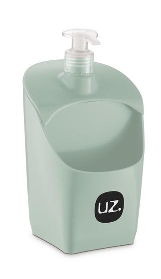 Imagem de Porta Detergente Dispenser Cozinha Com Suporte Esponja 500ml