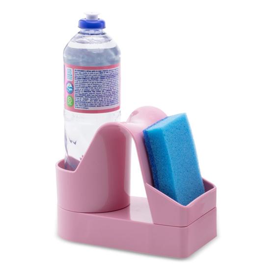 Imagem de Porta Detergente e Esponja - ROSA AÇÚCAR