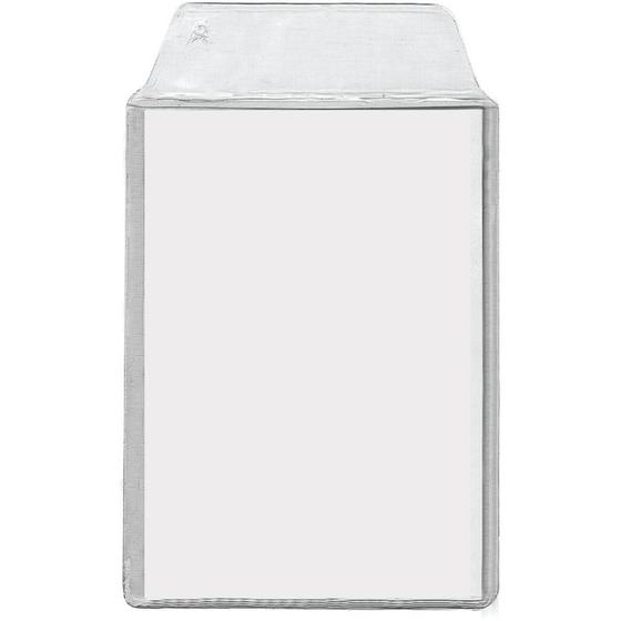 Imagem de Porta Documento para CNH com ABA Cristal 6,5X9CM  Pacote com 100 Unidades