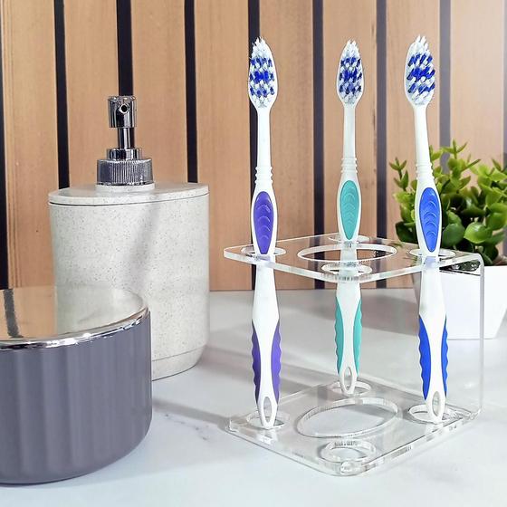 Porta Escova de Dente de Bancada Acrílico Transparente é boa?