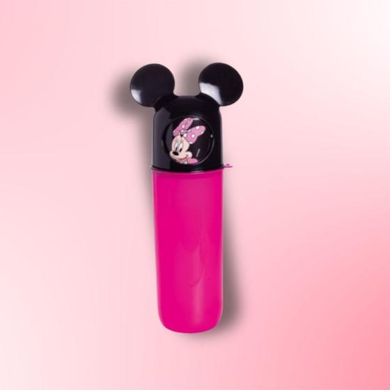 Imagem de Porta Escova de Dente/Porta Objetos com Tampa Rotativa - Minnie, Mickey e Animais