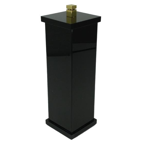 Imagem de Porta Escova Decor Duo Gold Preto