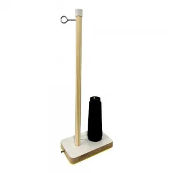 Imagem de Porta Fio Com Carretel Para 1 Cone de Linha  em MDF