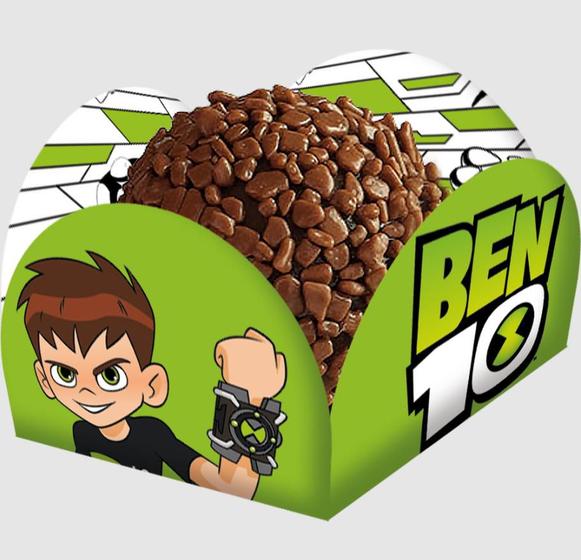 Imagem de Porta Forminha P/ Festa (Tema: Ben 10) - Contém 40 Unidades