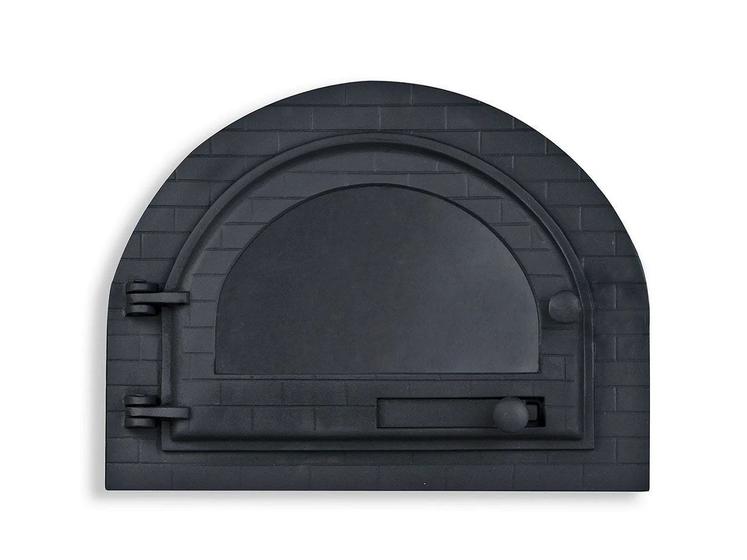 Imagem de Porta Forno Ferro Igloo Com Vidro Libaneza 31,0x36,5cm