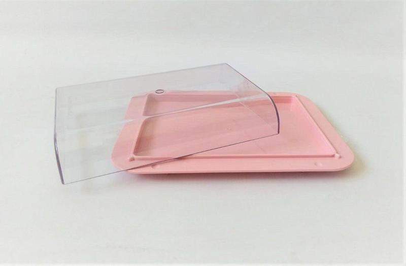 Imagem de Porta frios com base rose e tampa acrilico - Plastutti