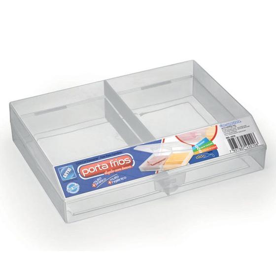 Imagem de Porta Frios Duplo Retangular Arthi com Divisória