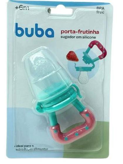 Porta Frutinha Rosa Sugador Com Proteção Em Silicone - Buba ...