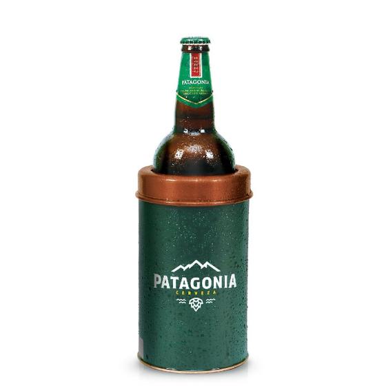 Imagem de Porta Garrafa Patagonia de Alumínio Licenciado Cervegela 600ml