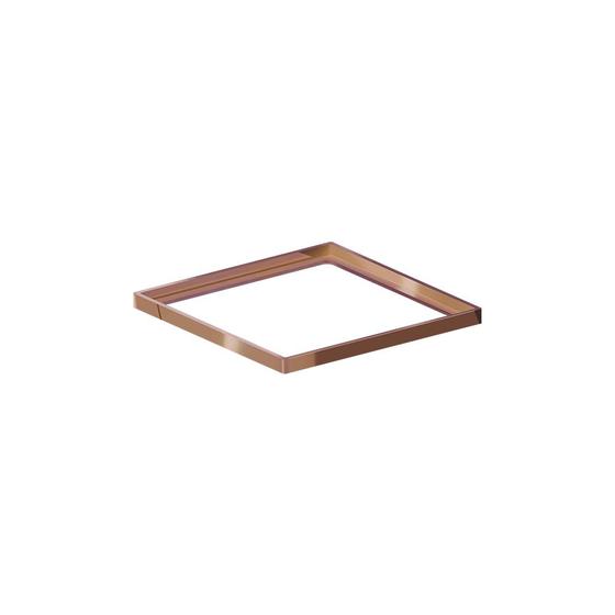 Imagem de Porta Grelha Linear Elleve Quadrado 4190 15x15 Red Gold