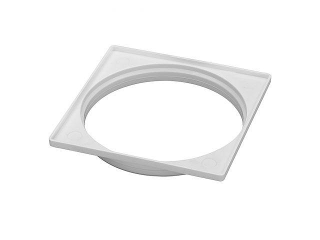 Imagem de Porta Grelha Quadrado Branco Para Caixa Sifonada Dn100 N58 Krona Cód.0944