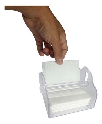 Imagem de Porta Guardanapo Com Apoio Multiuso Em Acrílico Transparente