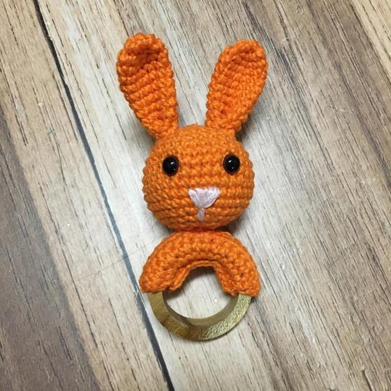 Imagem de Porta Guardanapo Em Amigurumi Coelho - Unidade