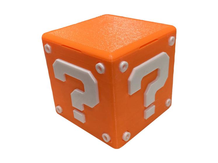 Imagem de Porta Jogos Nintendo Switch - Question Block - Super Mario - Laranja