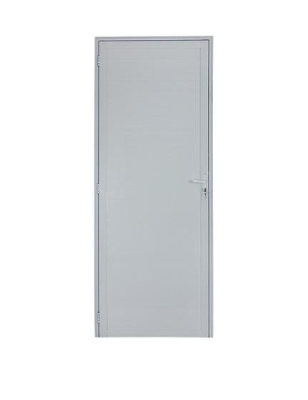 Imagem de Porta Lambril 2,10x1,00 lado DIREITO L-25 no alumínio branco
