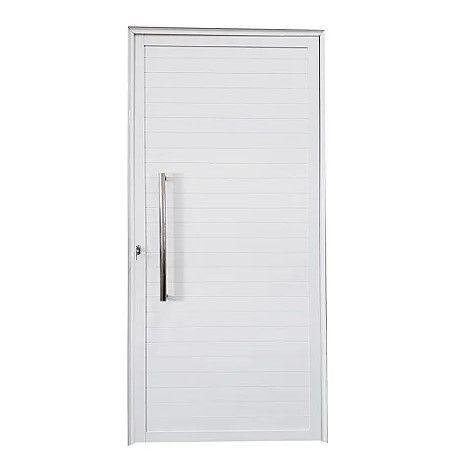 Porta Lambril c/Puxador - Alumínio Branco - Linha 25 Menor preço em Porta Lambril c/Puxador - Alumínio Branco - Linha 25