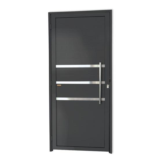 Imagem de Porta Lambril com Friso com Puxador Super 25 210cm x 80cm Brimak